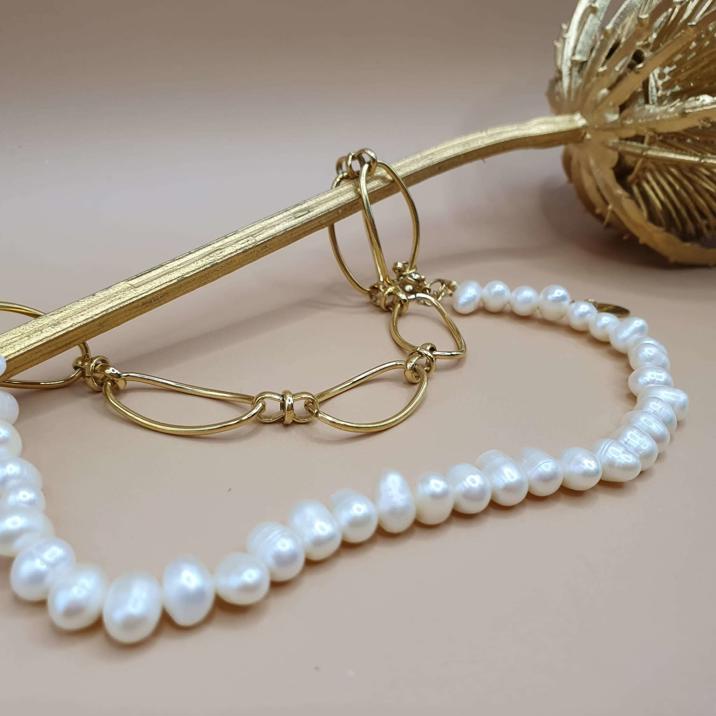 Colier perle Princess Leia