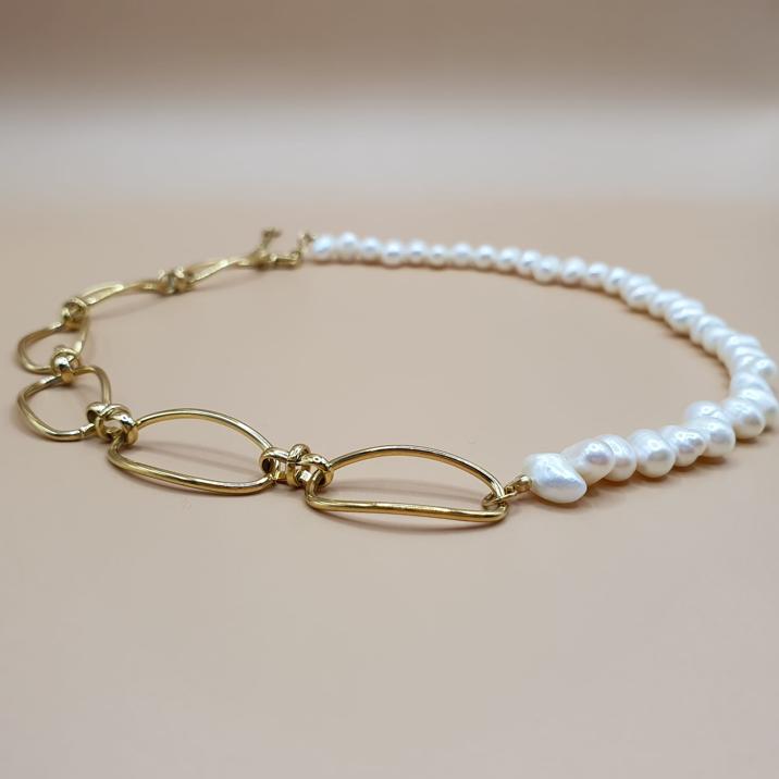 Colier perle Princess Leia