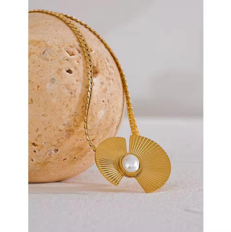 Colier perla Birdie