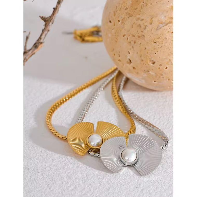 Colier perla Birdie