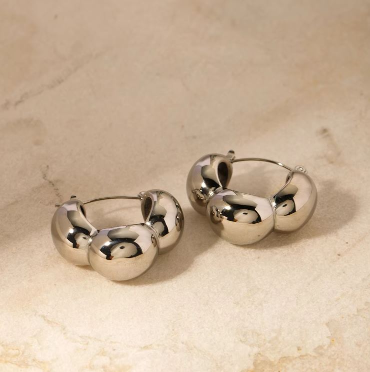 Cercei cu tortita Flower Buds