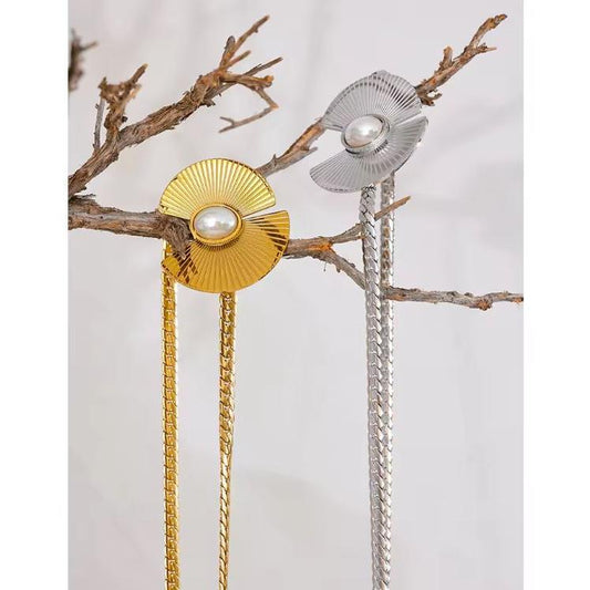 Colier perla Birdie